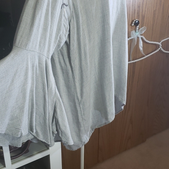 Lauren Conrad boho embroidered tunic blouse XL - Picture 3 of 8